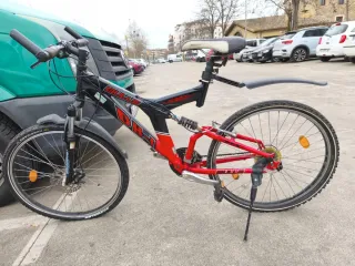 Bicicleta Montaña Bulls DH-1 Roja