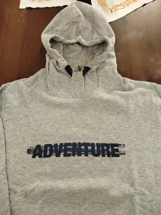 Felpa Jeep Adventure grigia