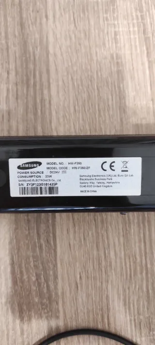 Barra Sonido Samsung HW-F350 Negra