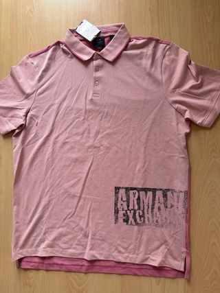 Polo Armani Exchange Rosa