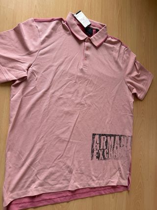 Polo Armani Exchange Rosa