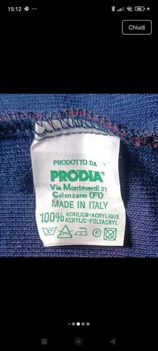 Vestaglia uomo blu e bordeaux