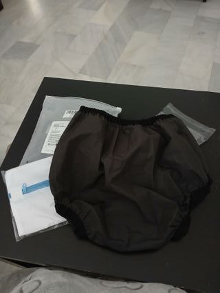 Pack 3 Cubrepañales Adulto Negro Talla S