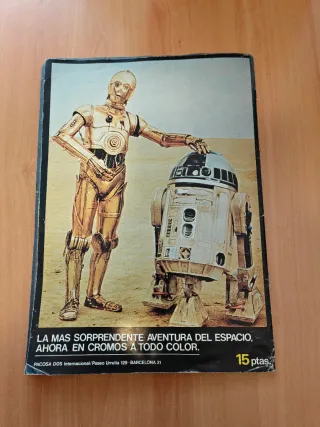 Album Star Wars La Guerra de las Galaxias