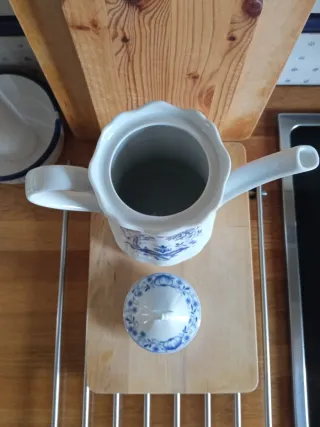 Cafetera porcelana Blue Onion