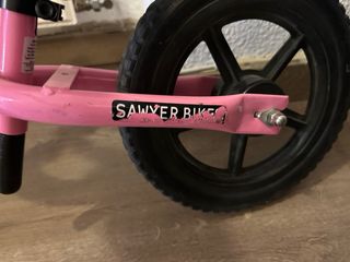 Bici sin pedales niña rosa