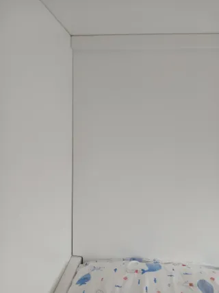 Estructura superior litera Garabatos. Lacada blanc