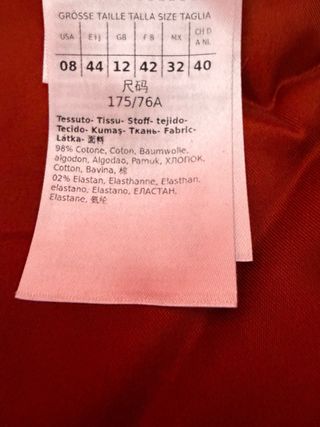 Pantalón pana Max&Co naranja