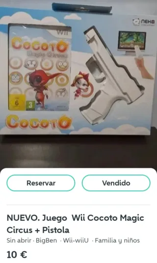 NUEVOS. 2 Packs juegos Wii Cocoto Magic y Surprise