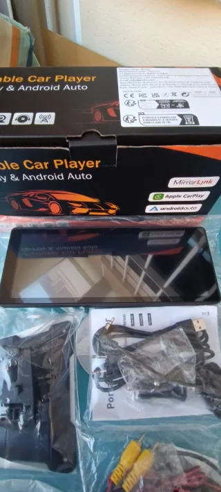 Pantalla Portátil CarPlay Android Auto