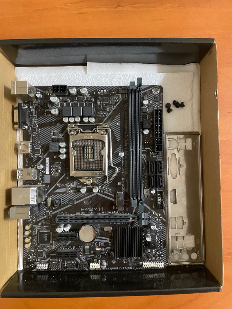 Placa Base Gigabyte H410M H LGA 1200 afbeelding 2