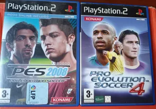 Ps2: Pro Evolution Soccer 4 y 8 negociable