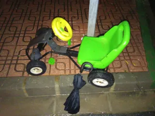 Sidecar de pedales para niños