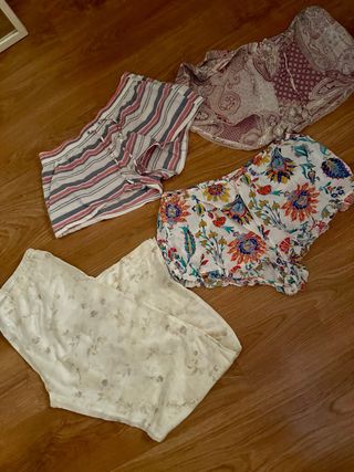 Lote 3 shorts pijama talla M