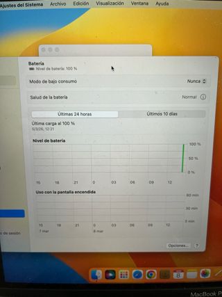 MacBook Pro 13” 2017 8GB RAM 128GB Plata