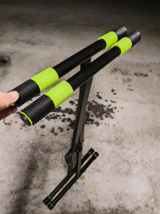 Soporte Teclado Musical Negro/Verde