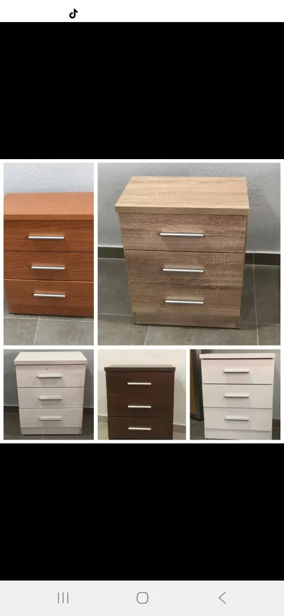 Cómoda 4 cajones madera R&R MOBLES