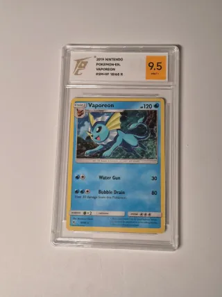 Pokémon 3 cartas TQG 9.5 Mint+ gradeadas