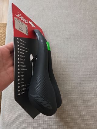 Sillín Selle SMP TRK EXTRA Negro. Antiprostático.