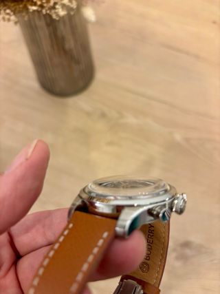 Reloj BODERRY Asymmetry Chronograph azul