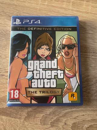 Grand Theft Auto Trilogy PS4 Edición Definitiva