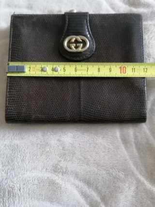 Portafoglio Gucci vintage nero