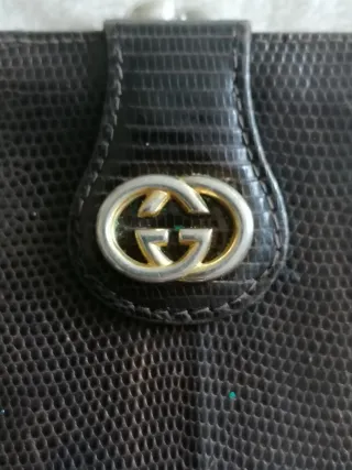 Portafoglio Gucci vintage nero