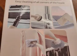 Pulitore a Vapore Portatile 1200W Multiuso Nuovo