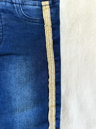 Leggings vaqueros bebé talla 18 meses