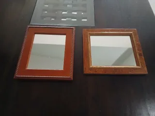 Espejos decorativos madera y dorado