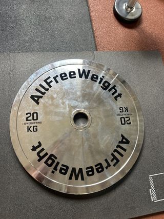 2 Discos de Pesas 20 kg AllFreeWeight Competición
