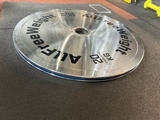 2 Discos de Pesas 20 kg AllFreeWeight Competición