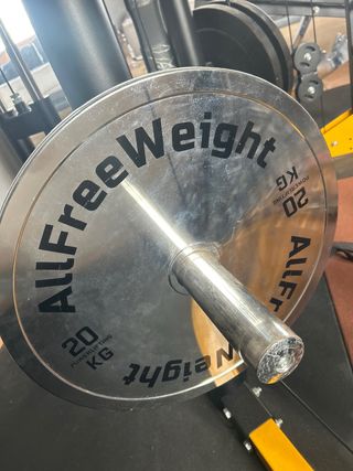 2 Discos de Pesas 20 kg AllFreeWeight Competición