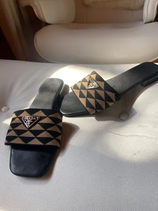 Sandalias Prada Piel