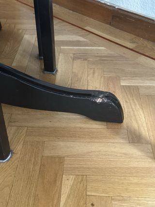 Mesa redonda extensible IKEA + 5 sillas