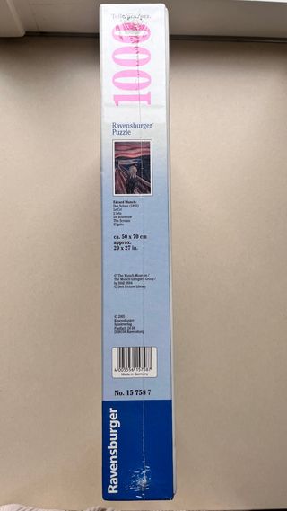 Puzzle Ravensburger L'Urlo 1000 pezzi