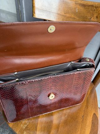 Borsa a tracolla messenger in pelle vintage