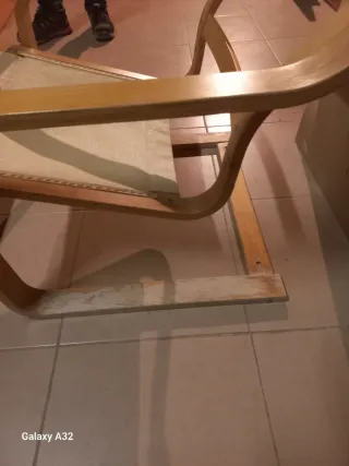 Mecedora Ikea con Reposapiés