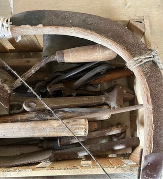 Lote herramientas antiguas de mano