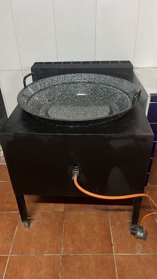 Freidora industrial de gas