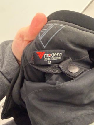 Chaqueta Moto Negra y Flúor