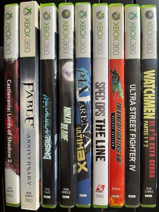 Juegos 360 35€/unidad