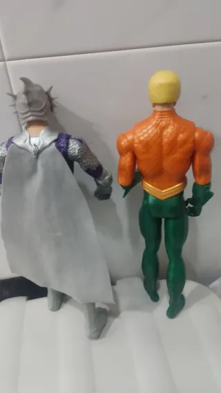 2 Figuras Aquaman y Orm Hermanos DC Comics GRANDES
