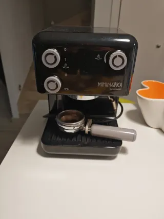 Cafetera Mini Moka Automática Negra