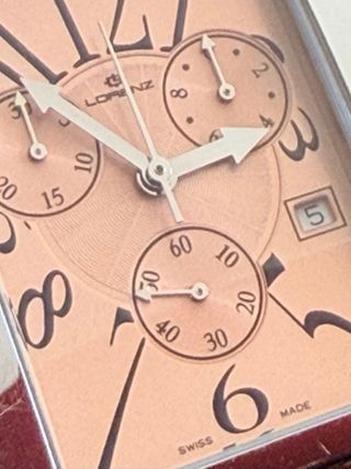 Lorenz Cronografo Rettangolare Curvex Uomo