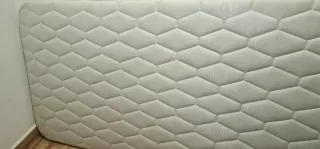 Colchón y somier de tela