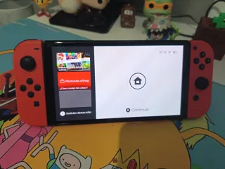 Nintendo Switch OLED Edición Mario Roja