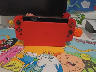 Nintendo Switch OLED Edición Mario Roja