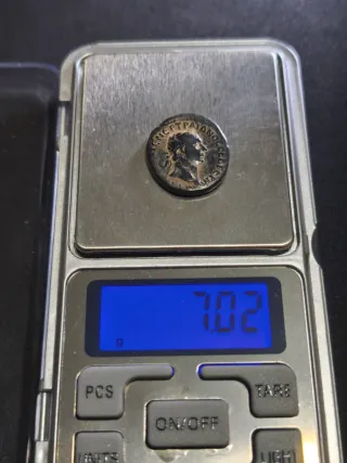 Moneda Romana Emperador Trajano