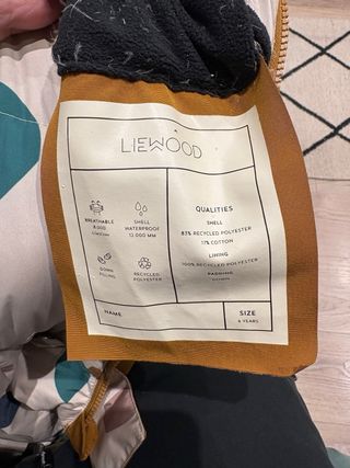 Chaqueta Liewood niño estampado preciosa